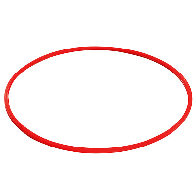 Sport-Thieme Dance-Hoop, Rot, 160 g, 80 cm