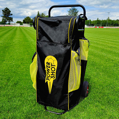 Powershot Transportwagen "Fußball", Gelb-Schwarz