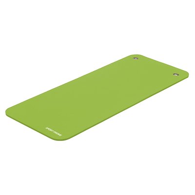 Sport-Thieme Gymnastikmatte "Basic 1.5", Grün, Mit Ösen