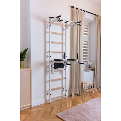 Thumbnail - BenchK Sprossenwand Fitness-System "722", 722W, Weiß