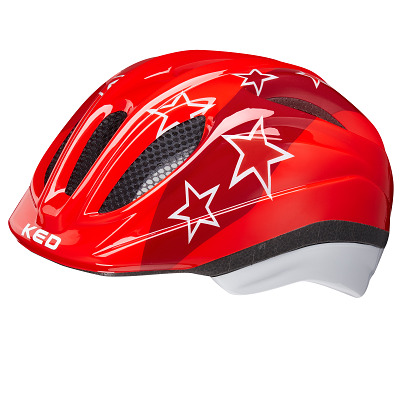 KED Fahrradhelm Meggy II, Größe XS, Red Stars