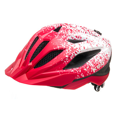 KED Fahrradhelm Street Jr. Pro, Größe S, Pink White Matt