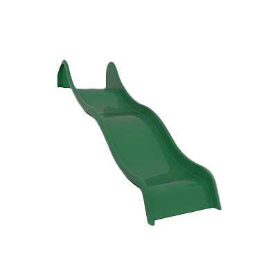 Bock- und Wellenrutsche Wide, 150 cm, Grün