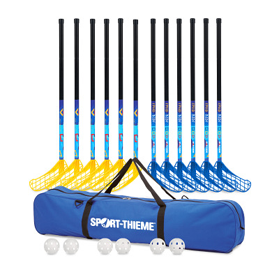 Sport-Thieme Floorballschläger-Set "Speed Kids", Mit Schlägertasche
