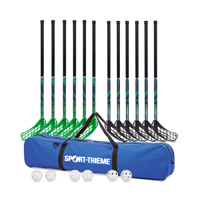 Sport-Thieme Floorballschläger-Set "Center", Mit Schlägertasche