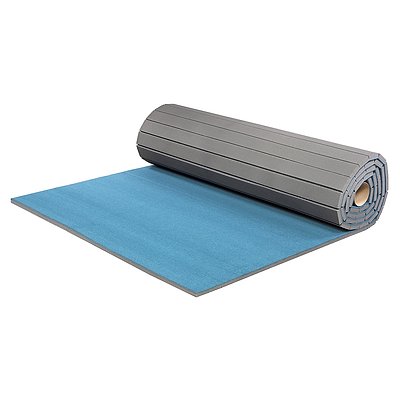 Sport-Thieme Rollmatte "Innovativ", 14x2 m, Hellblau