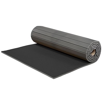 Sport-Thieme Rollmatte "Innovativ", 14x2 m, Schwarz