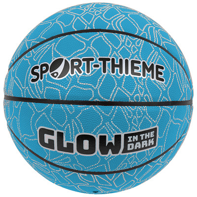 Sport-Thieme Basketball "Glow in the Dark", Blau