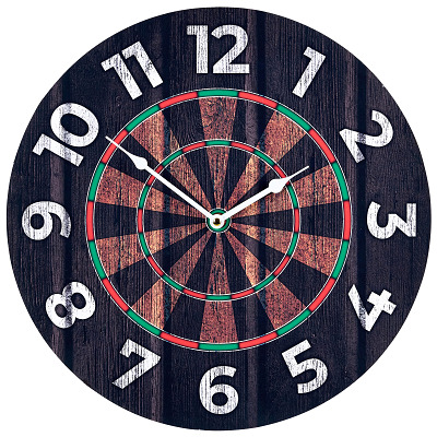 Thumbnail - Sportime Quarz-Wanduhr, Billard