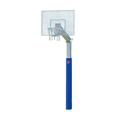 Sport-Thieme Basketballanlage "Fair Play Silent 2.0" mit Kettennetz, Korb "Outdoor", 120x90 cm
