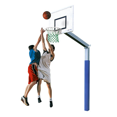 Sport-Thieme Basketballanlage "Fair Play 2.0" mit Herkulesseil-Netz, Korb "Outdoor"