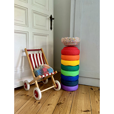 Thumbnail - Stapelstein Balanciersteine-Set "Original Rainbow Advanced"