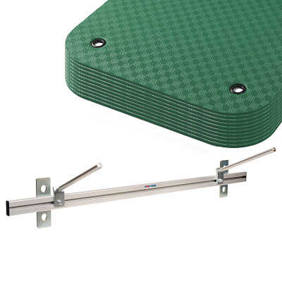 Sport-Thieme Gymnastikmatten-Set "Komfort", Grün
