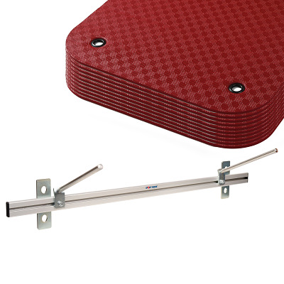 Sport-Thieme Gymnastikmatten-Set "Komfort", Rot