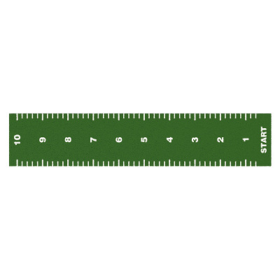 Thumbnail - Sport-Thieme Sprintbahn "Essential", Grün, 10,00x2,00 m