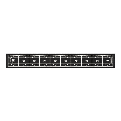 Thumbnail - Sport-Thieme Sprintbahn "Premium", Schwarz, 10,40x1,33 m