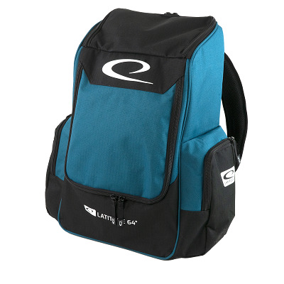 Latitude 64° Discgolf-Rucksack "Core Backpack", Blau-Schwarz
