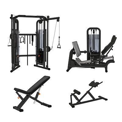 Sport-Thieme Fitnessgeräte-Set "KGG MED", Schwarz