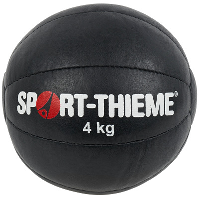Sport-Thieme Medizinball "Schwarz", 4 kg, 25 cm
