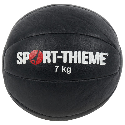 Sport-Thieme Medizinball "Schwarz", 7 kg, 22 cm