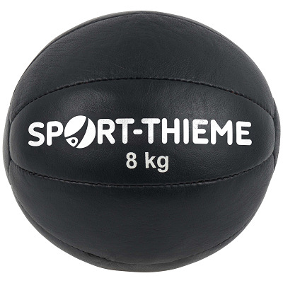 Sport-Thieme Medizinball "Schwarz", 8 kg, 25 cm