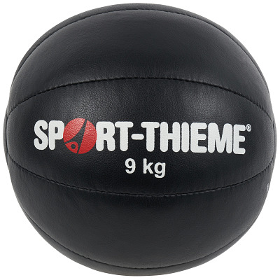 Sport-Thieme Medizinball Schwarz, 9 kg, 30 cm