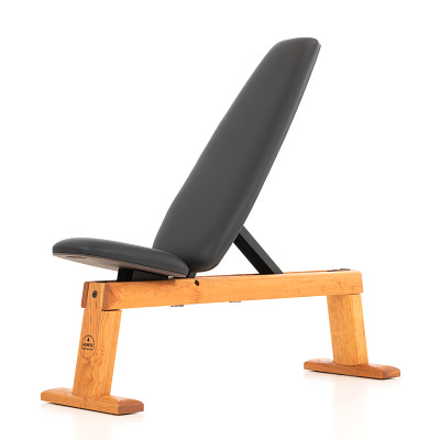 Nohrd Hantelbank "Weight Bench", Kirsche, Echtleder