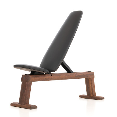 Nohrd Hantelbank "Weight Bench", Nussbaum, Kunstleder