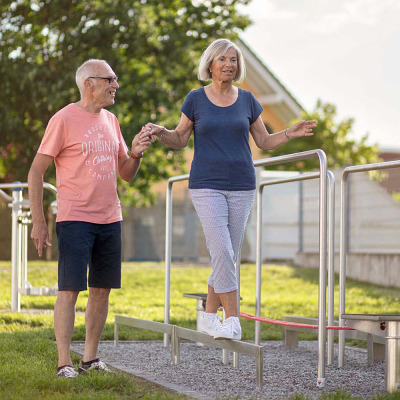 Thumbnail - Art Outside Outdoor-Fitnessgerät "Balancierstrecke"
