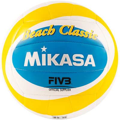 Thumbnail - "Mikasa Beachvolleyball ""Beach Classic BV543C-VXB-YSB"""