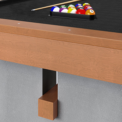 Thumbnail - Bison Billardtisch "Loft", Panther Black, 7.5 ft = 242x136 cm