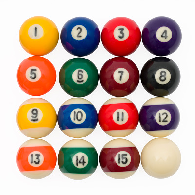 Sportime Billardkugeln Pool Sport, ø 57,2 mm