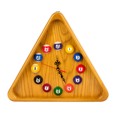 Sportime Quarz-Wanduhr "Billard"