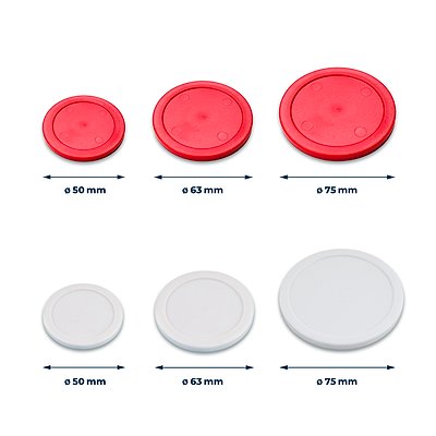 Sportime Airhockey Puck, ø 50 mm, Rot...