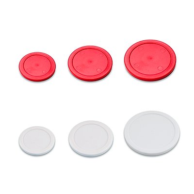 Sportime Airhockey Puck, ø 50 mm, Rot...