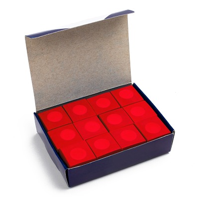 Sportime® Billardkreide Gold Cup, Rot