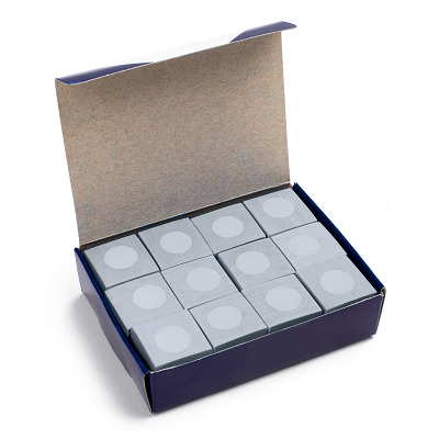 Sportime® Billardkreide Gold Cup, Grau
