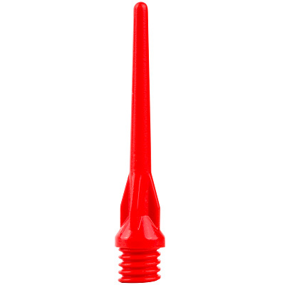 Kings Dart Dartspitzen "Longlife 2BA", lang, Rot, 100 Stück