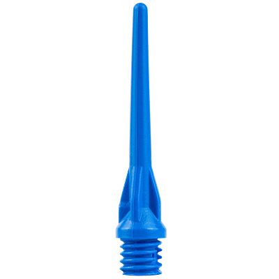 Kings Dart Dartspitzen "Longlife 2BA", lang, Blau, 100 Stück