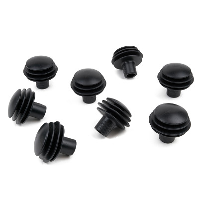 Sportime Abdeckkappen-Set für Kickerstangen, 13 mm