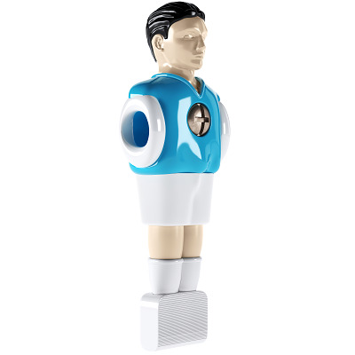 Sportime Kickerfigur "Stürmer", Blau-Weiß, Einzeln