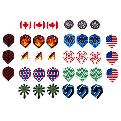 Thumbnail - Kings Dart Dart Flights-Set HD 100 "Mix"