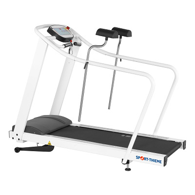 Sport-Thieme Laufband "T3000 MED", Mit Sicherheitsgeländer, Unterarmstütze