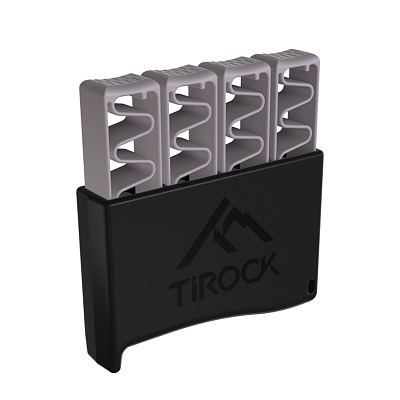 Tirock Fingertrainer-Set "Ti-Hand", Grau, Light