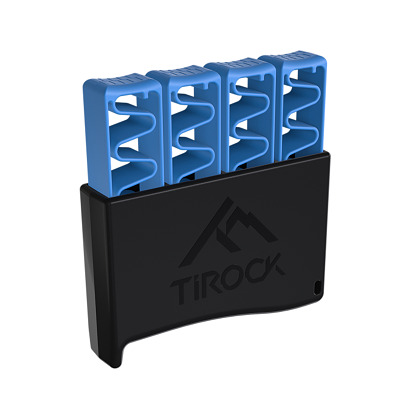 Tirock Fingertrainer-Set "Ti-Hand", Blau, Medium