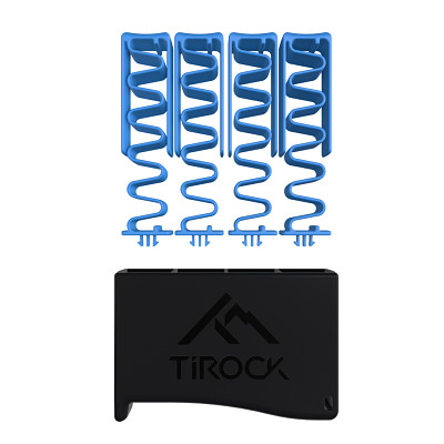Thumbnail - Tirock Fingertrainer-Set "Ti-Hand", Blau, Medium
