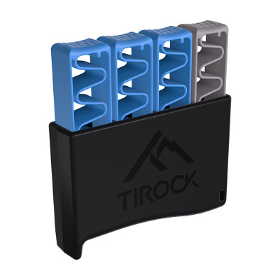 Tirock Fingertrainer-Set "Ti-Hand", Blau/Grau, Medium