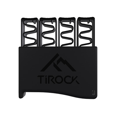 Tirock Fingertrainer-Set "Ti-Hand", Schwarz, Stark
