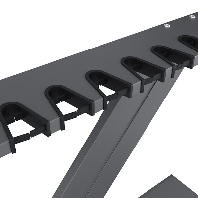 Thumbnail - Stradivari Billard-Queue Ständer "Zorro", Grau