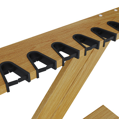 Thumbnail - Stradivari Billard-Queue Ständer "Zorro", Natur